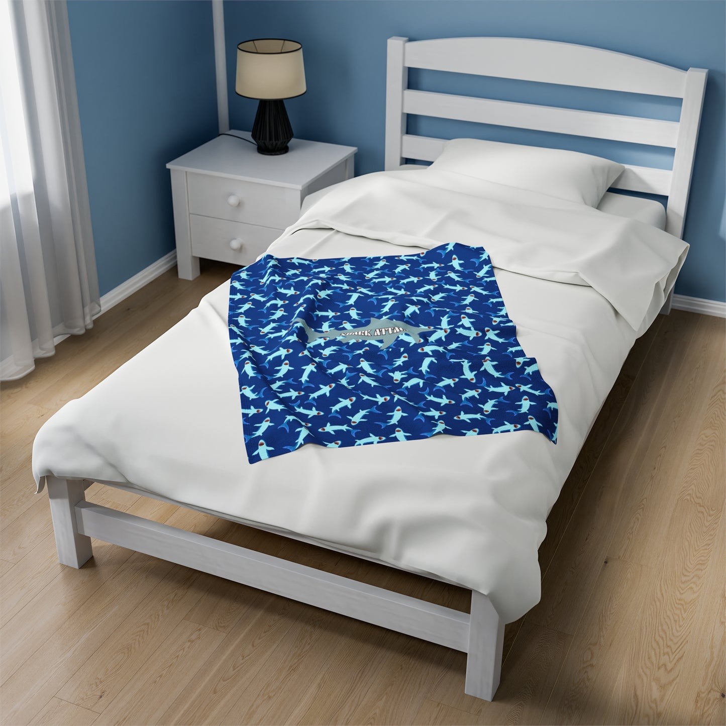 Shark Attack: Plush Blanket