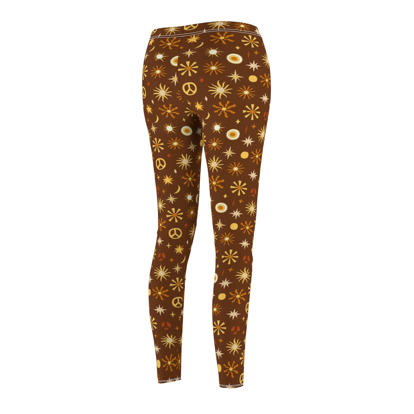 Peace & Floral: Women's Leggings