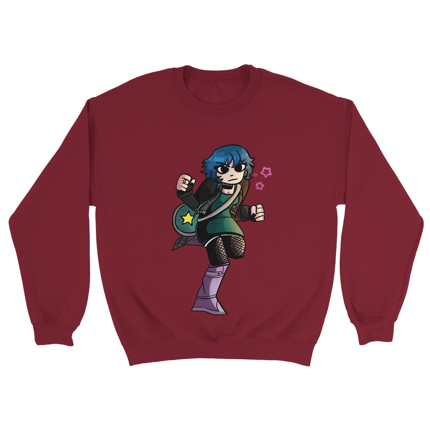 Ramona Flowers-Sudadera unisex clásica con cuello redondo