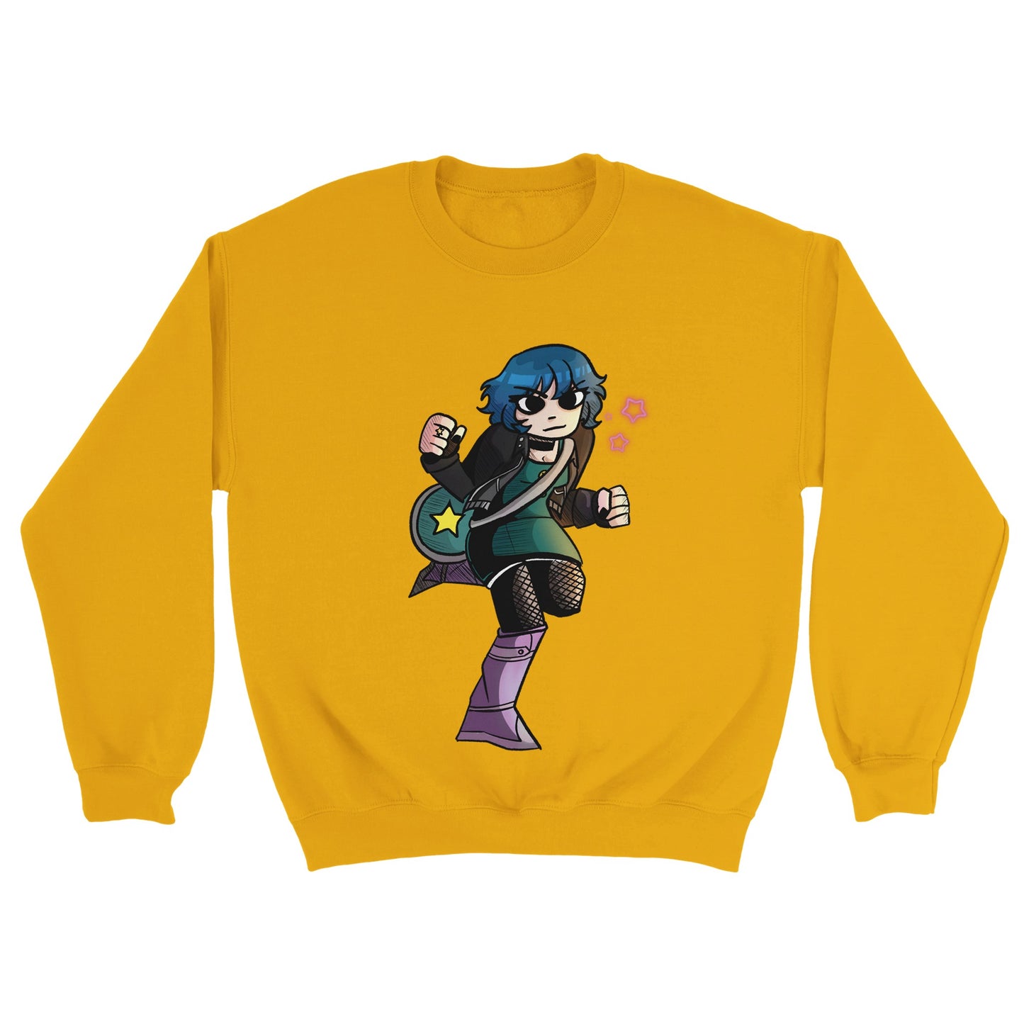 Ramona Flowers-Sudadera unisex clásica con cuello redondo