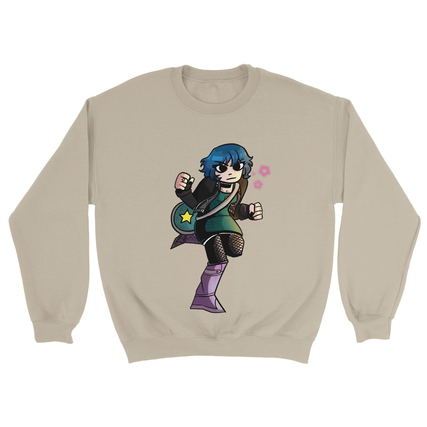 Ramona Flowers-Sudadera unisex clásica con cuello redondo