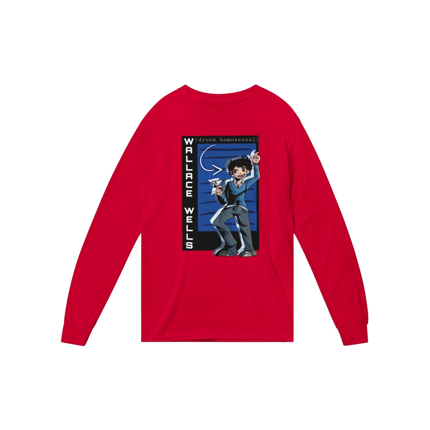 Wallace Wells-Scott Pilgrim-Premium - Camiseta clásica de manga larga unisex
