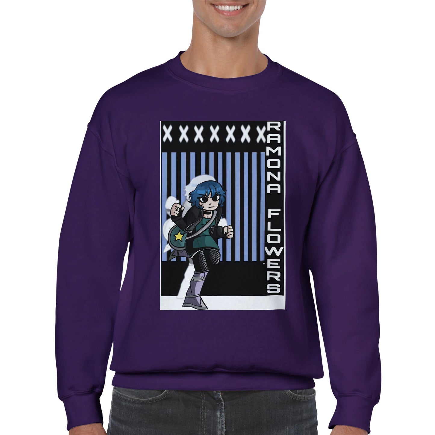 Ramona Flowers-Scott Pilgrim - Classic Unisex Crewneck Sweatshirt