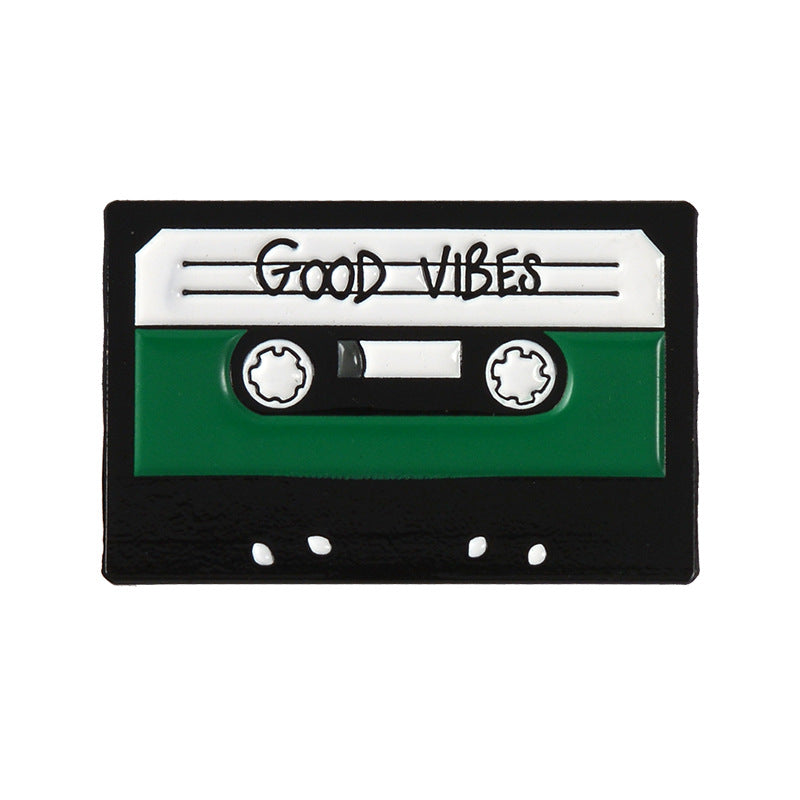 📼80's Good Vibes Cassette Tape Pin | Retro Music Pin