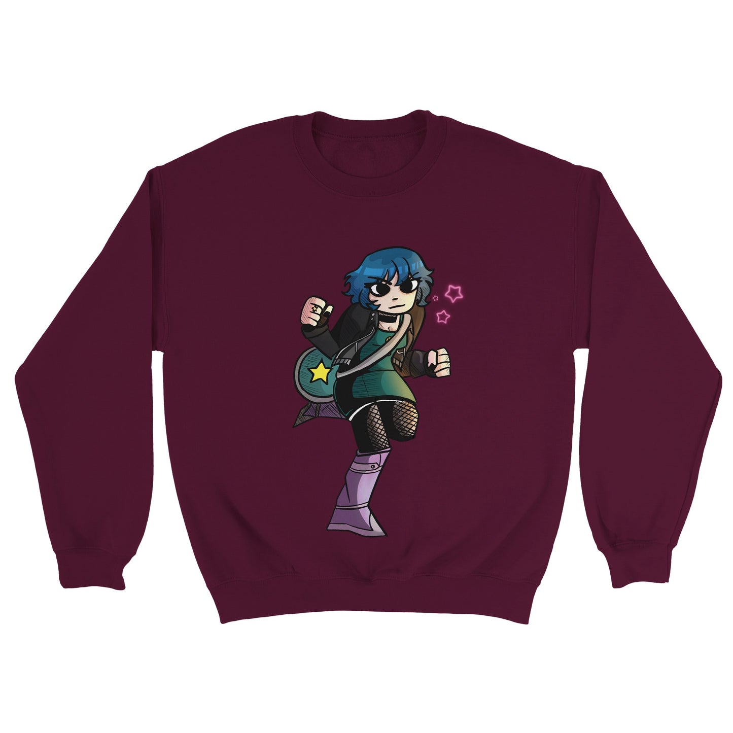 Ramona Flowers-Sudadera unisex clásica con cuello redondo