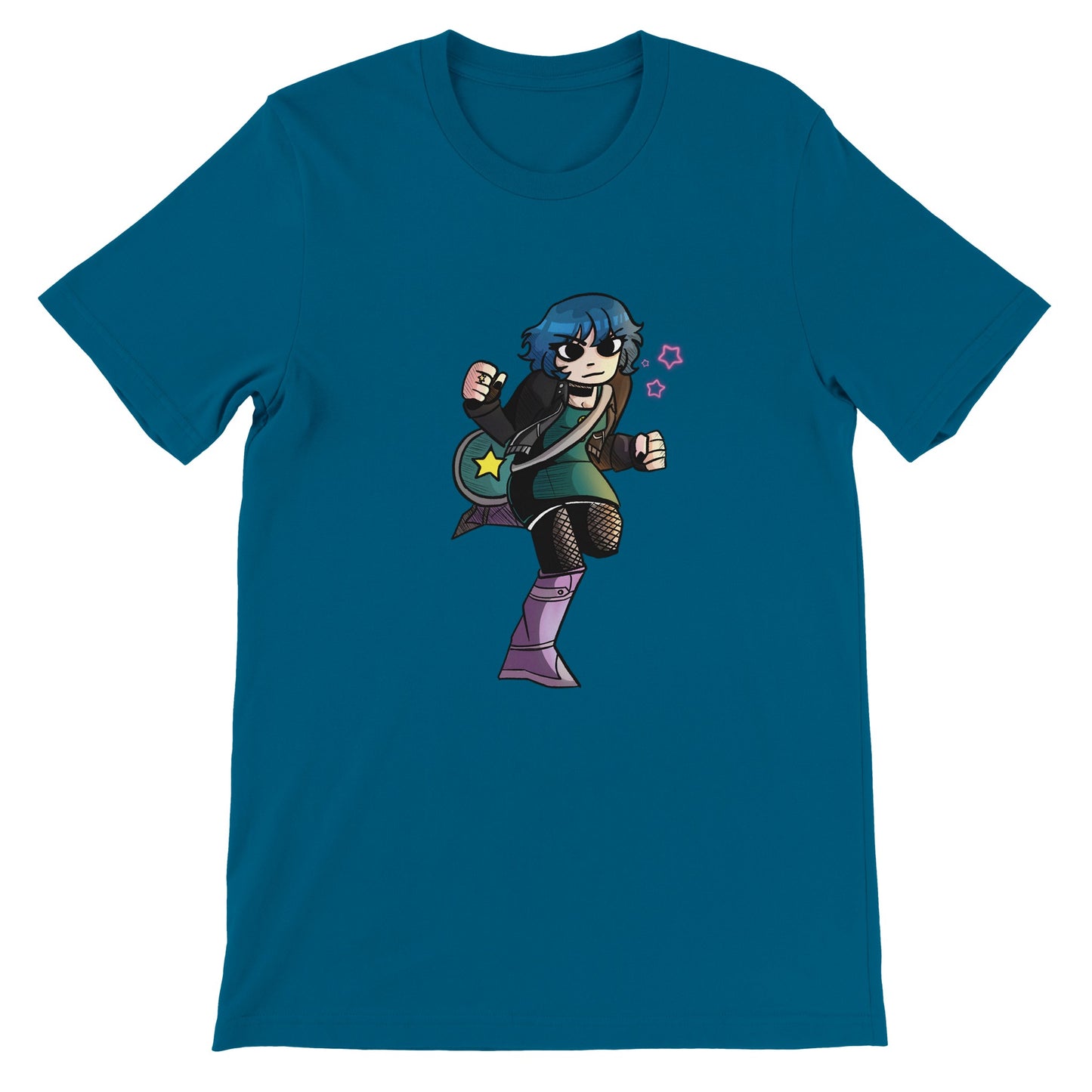 Ramona Flowers-Camiseta unisex de cuello redondo Single-Premium