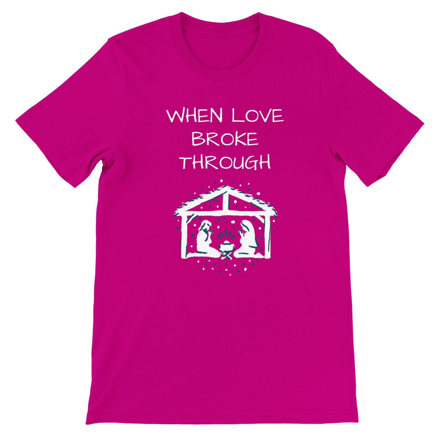 When Love Broke Through - Premium Unisex Crewneck T-shirt