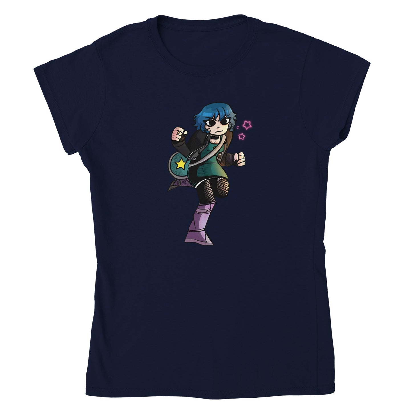 Ramona Flowers-Single- Classic Womens Crewneck T-shirt