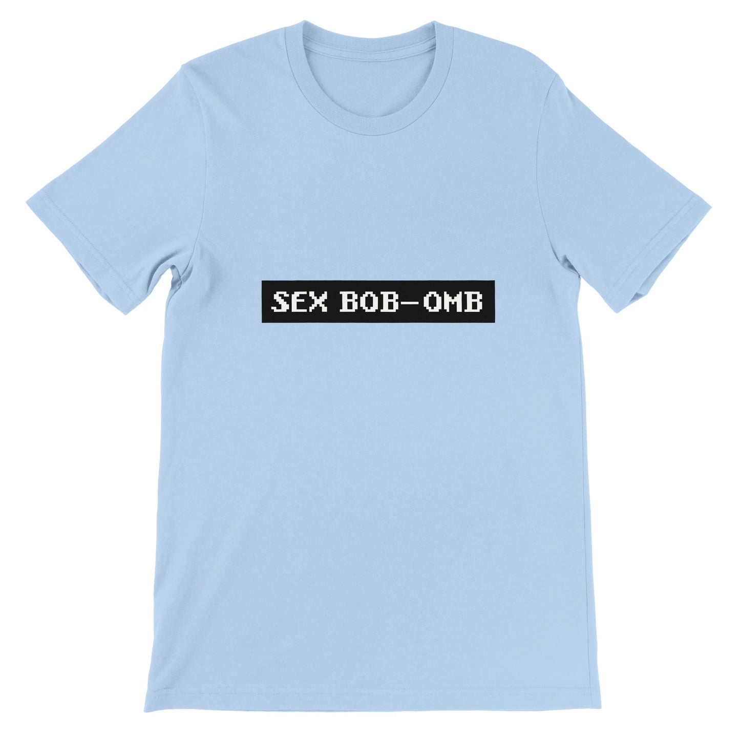 Scott Pilgrim- Sex Bob-omb-Premium Unisex Crewneck T-shirt
