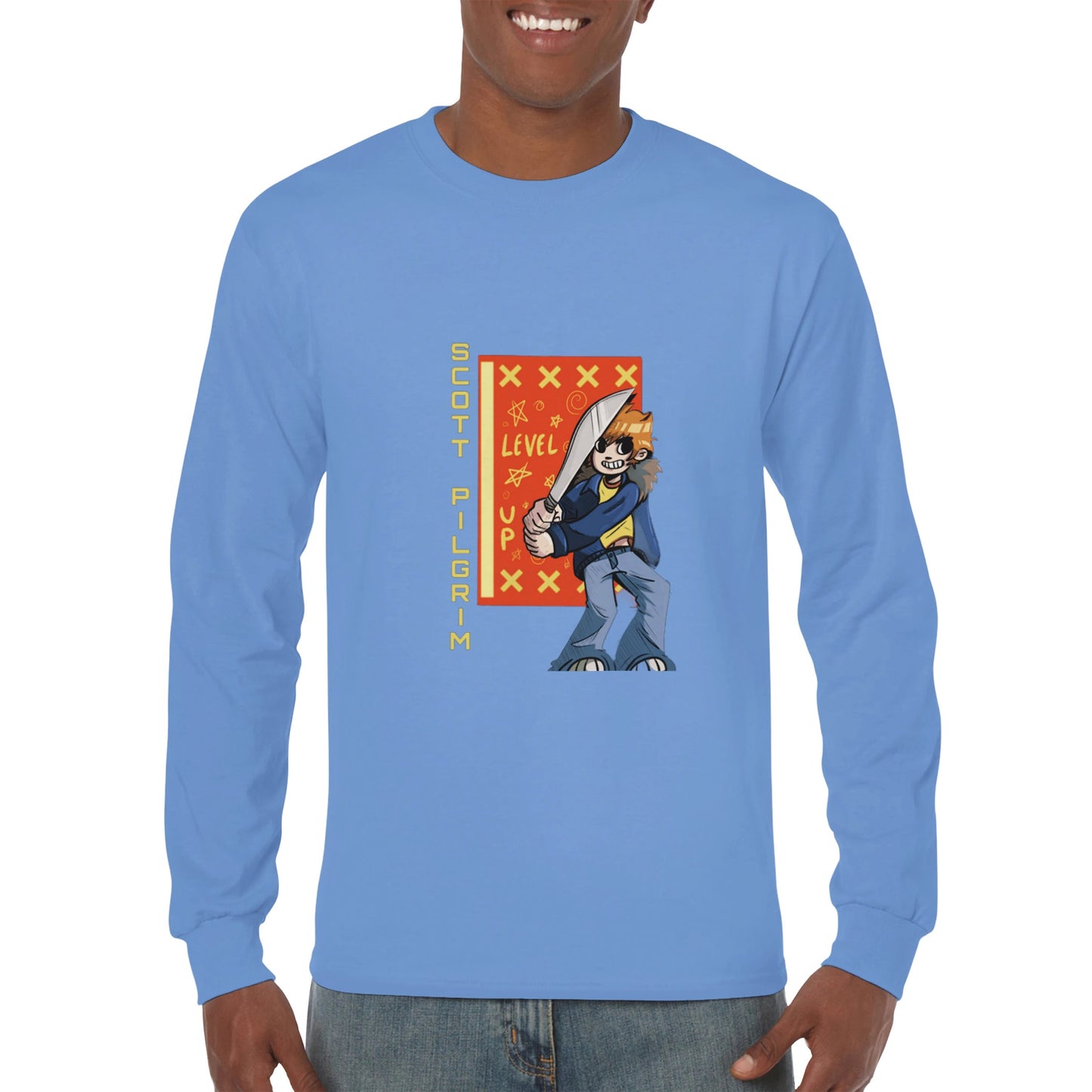 Scott Pilgrim Anime - Classic Unisex Longsleeve T-shirt