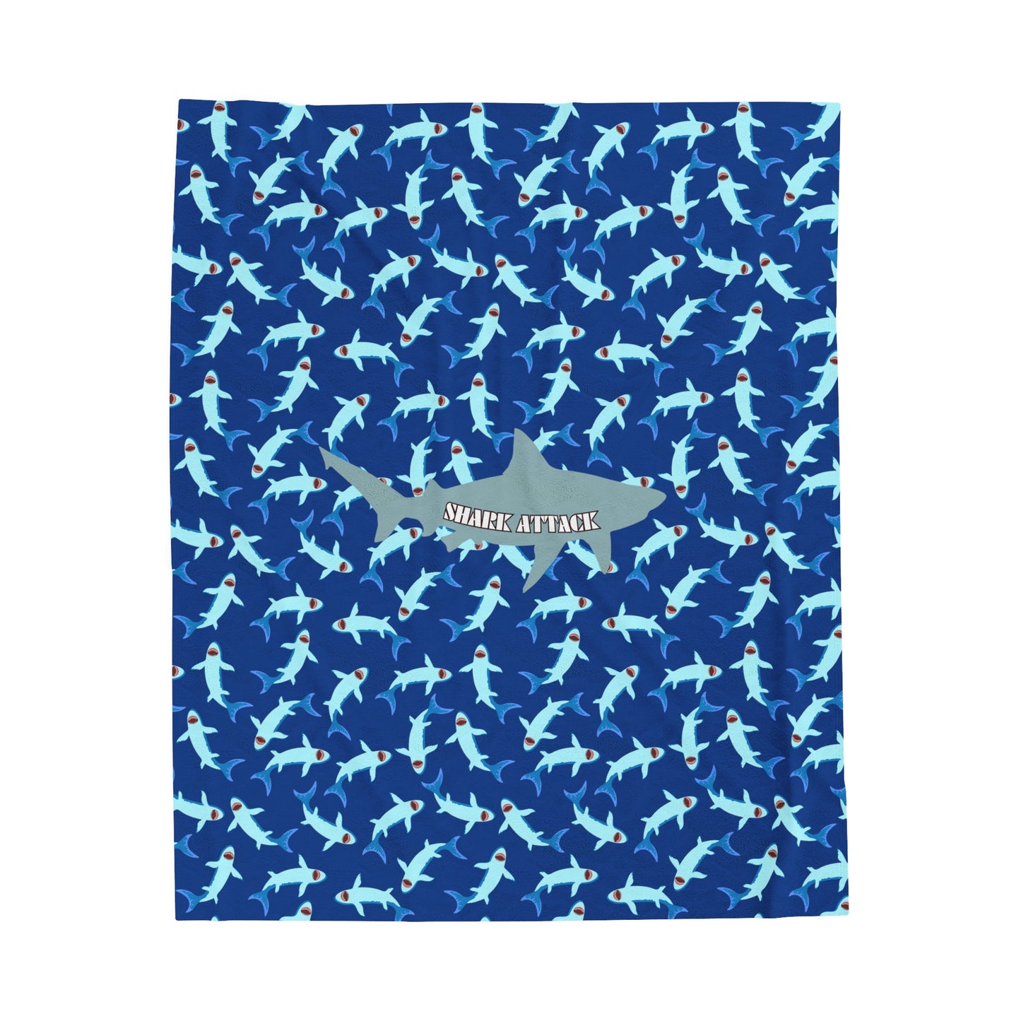 Shark Attack: Plush Blanket