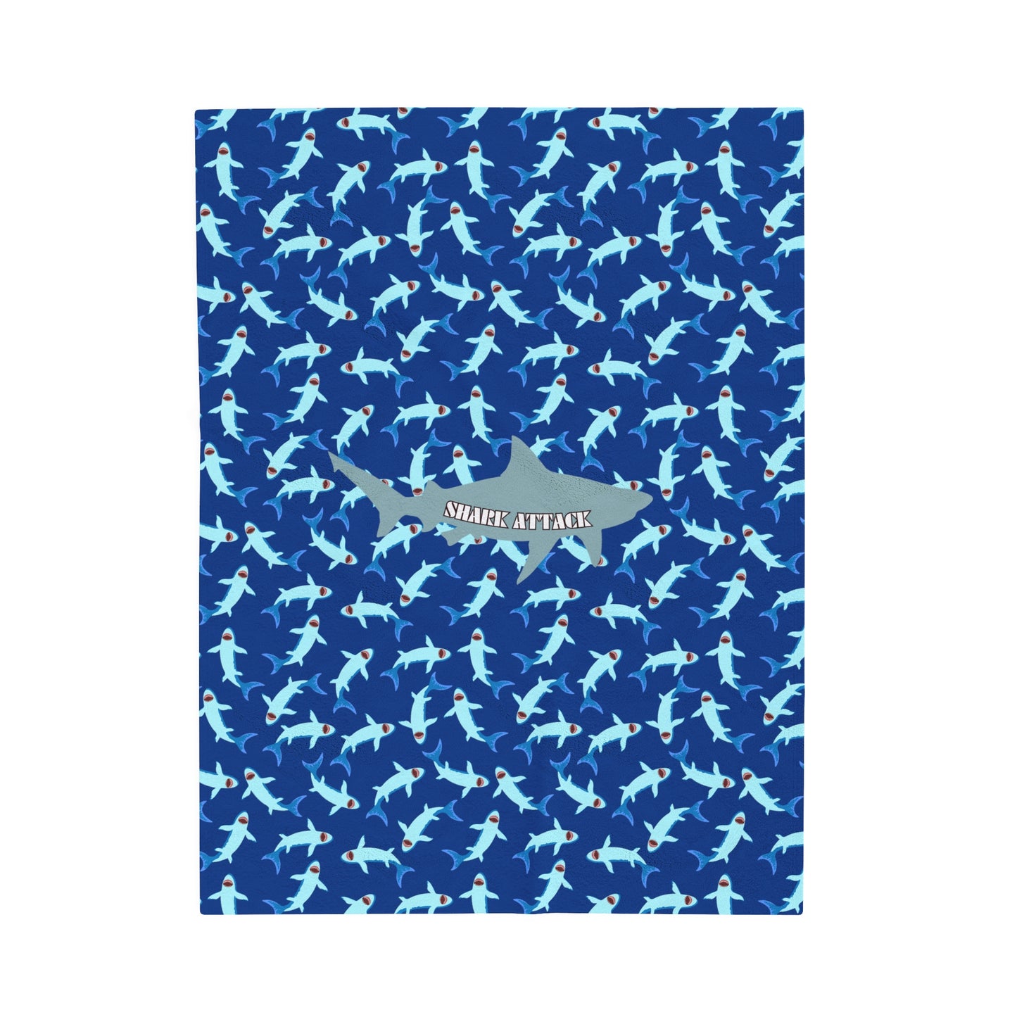 Shark Attack: Plush Blanket