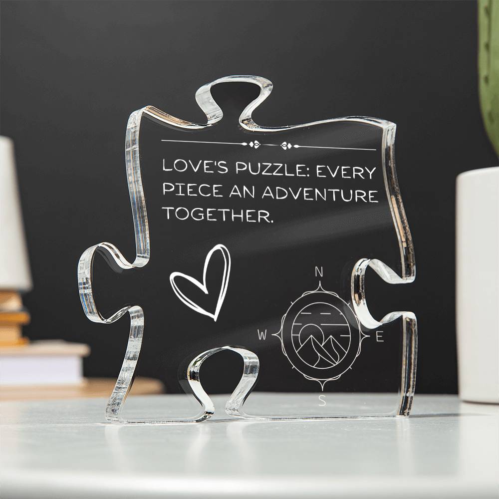 Love's Puzzle Acrylic Stand