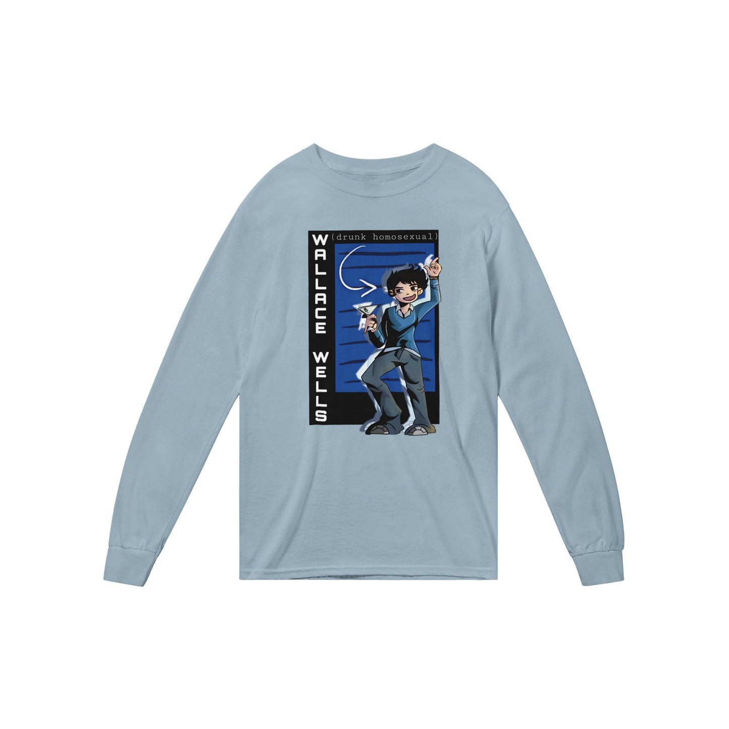 Wallace Wells-Scott Pilgrim-Premium - Camiseta clásica de manga larga unisex