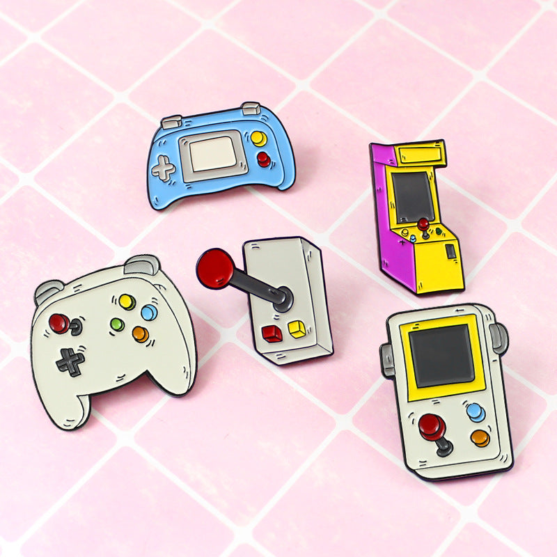 🎮 Old School Video Game Controller Enamel Pin | Retro Gaming Inspired