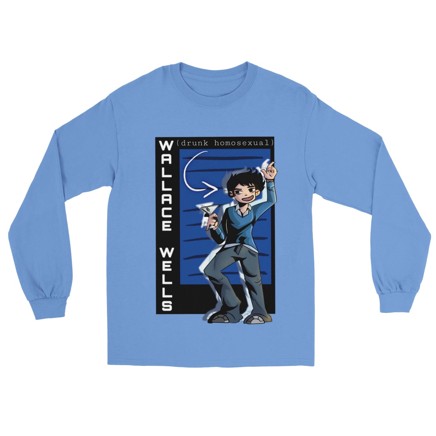 Wallace Wells-Scott Pilgrim-Premium - Camiseta clásica de manga larga unisex
