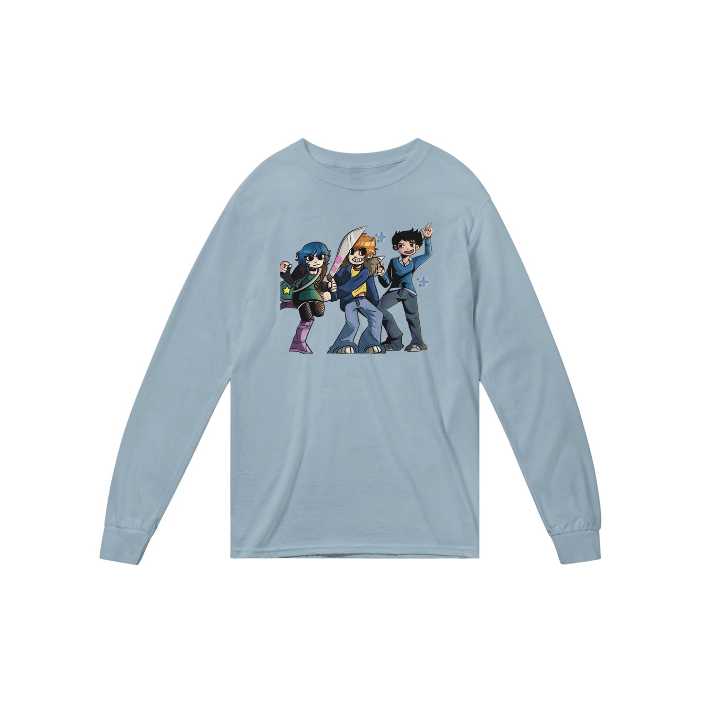 Trio Scott Pilgrim- Classic Unisex Long sleeve T-shirt