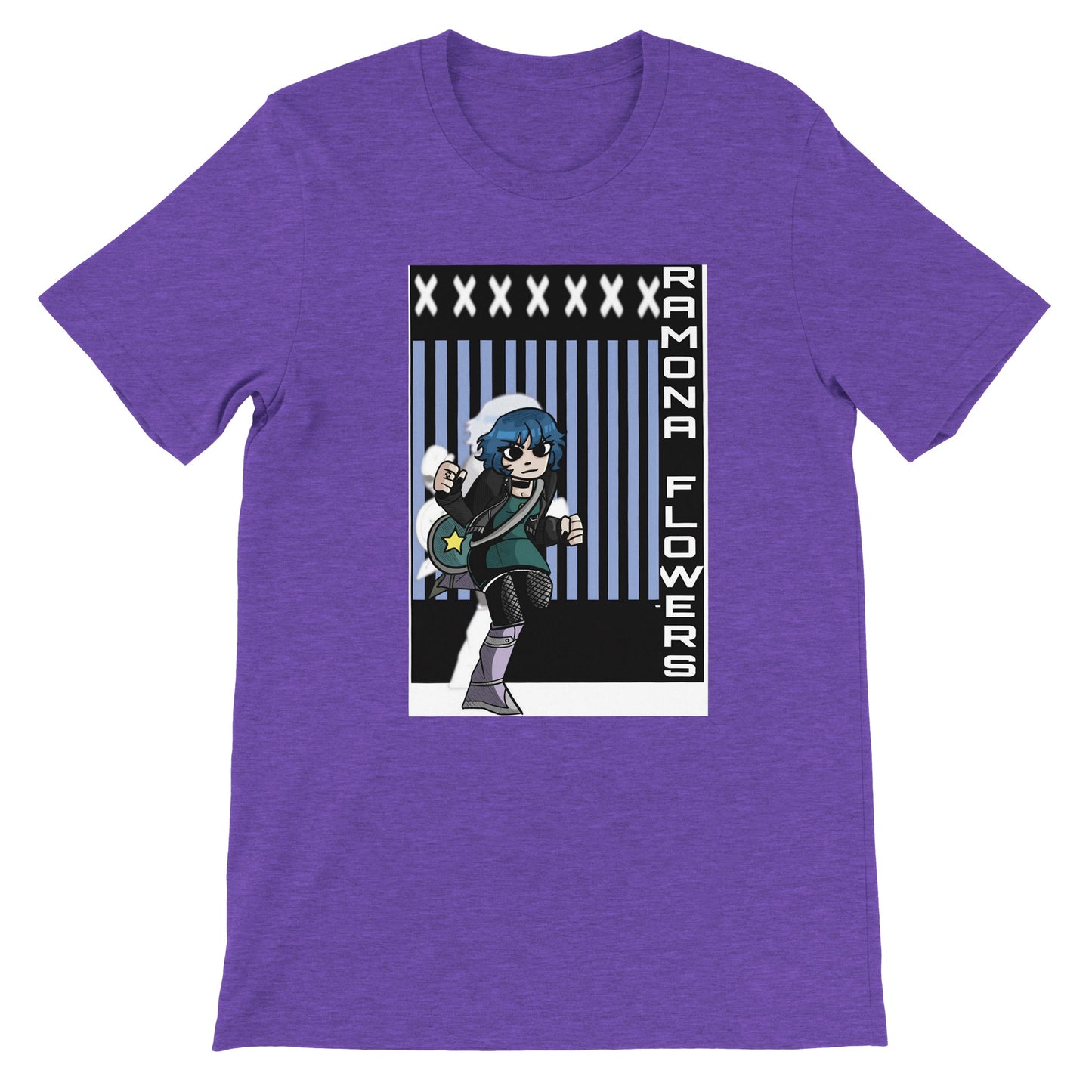 Ramona Flowers-Scott Pilgrim- Premium Unisex Crewneck T-shirt