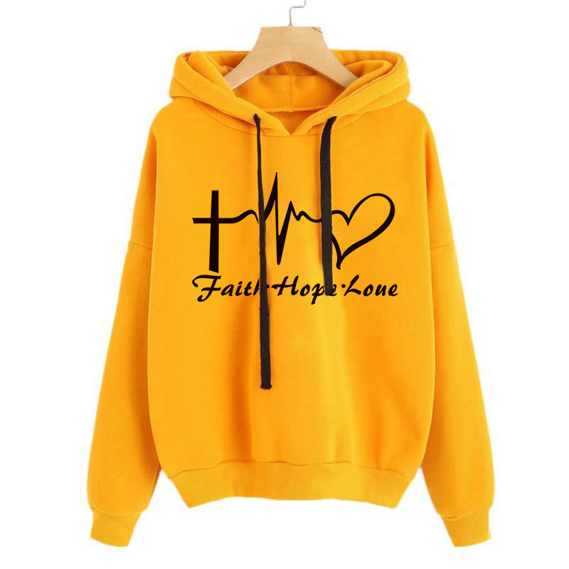 Faith Love Hope Hoodie