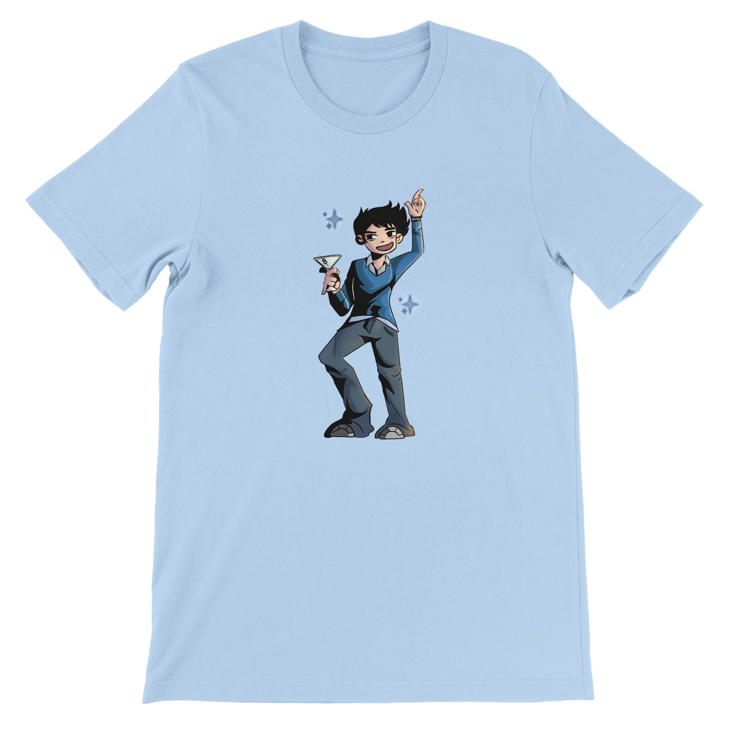 Wallace wells-Single - Premium Unisex Crewneck T-shirt