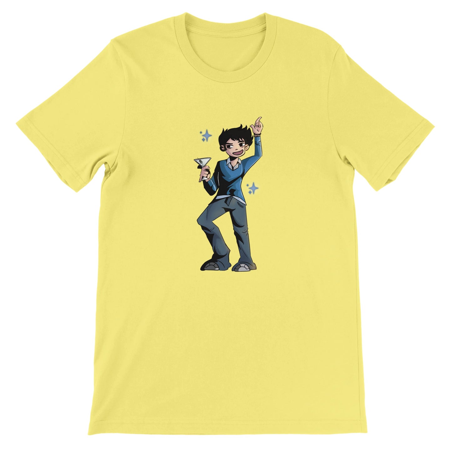 Wallace wells-Single - Premium Unisex Crewneck T-shirt