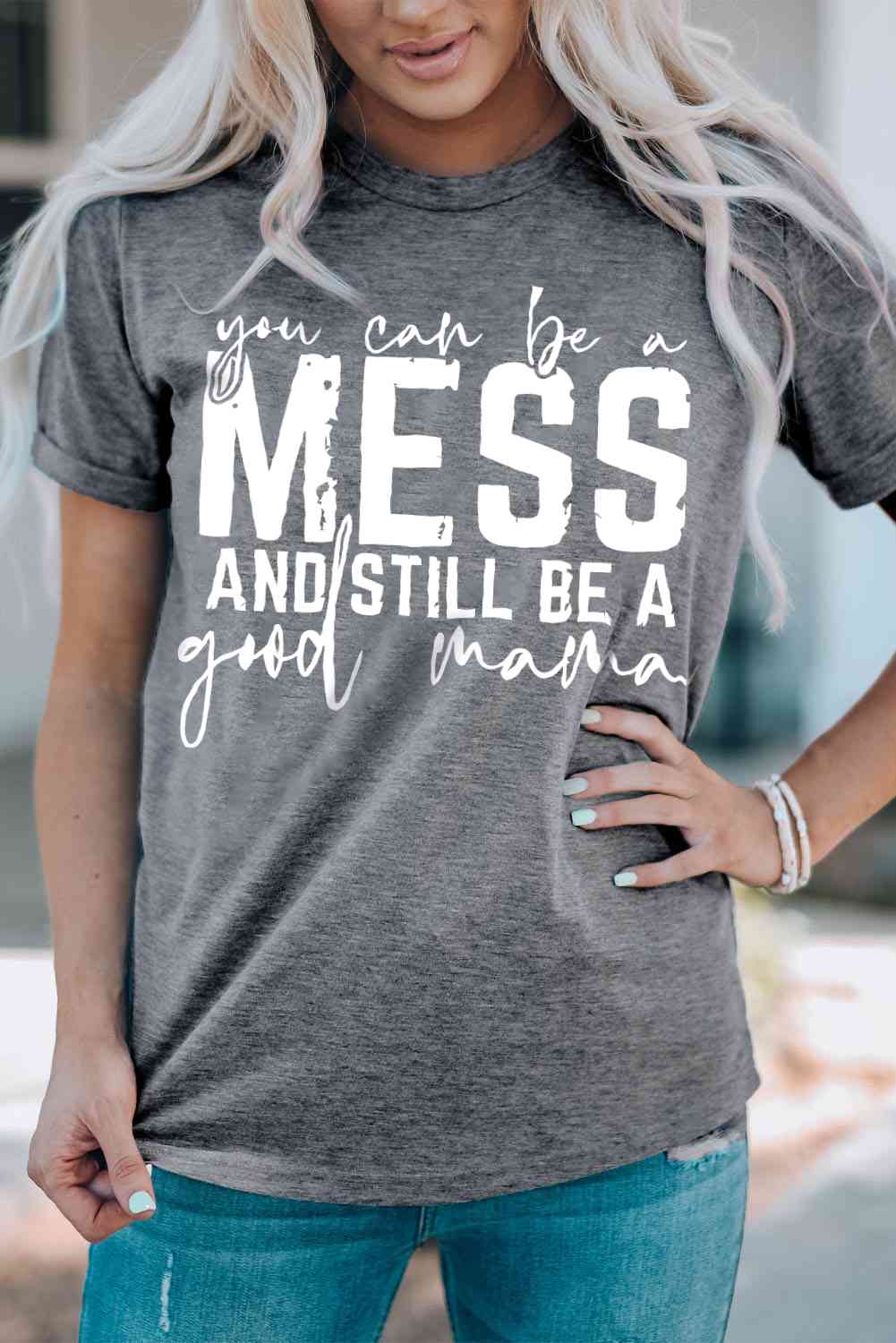 You Can Be a Mess and Still a Good Mama Tee – Embrace the Chaos in Style! 🤪👚