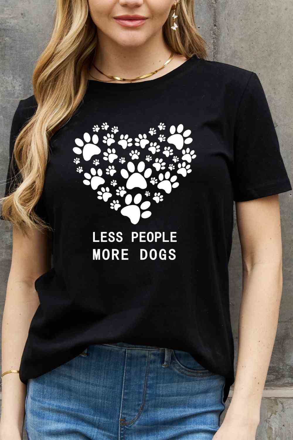 MORE DOGS, LESS PEOPLE Tee Shirt: Unleash Passion in Style! ๐พ๐