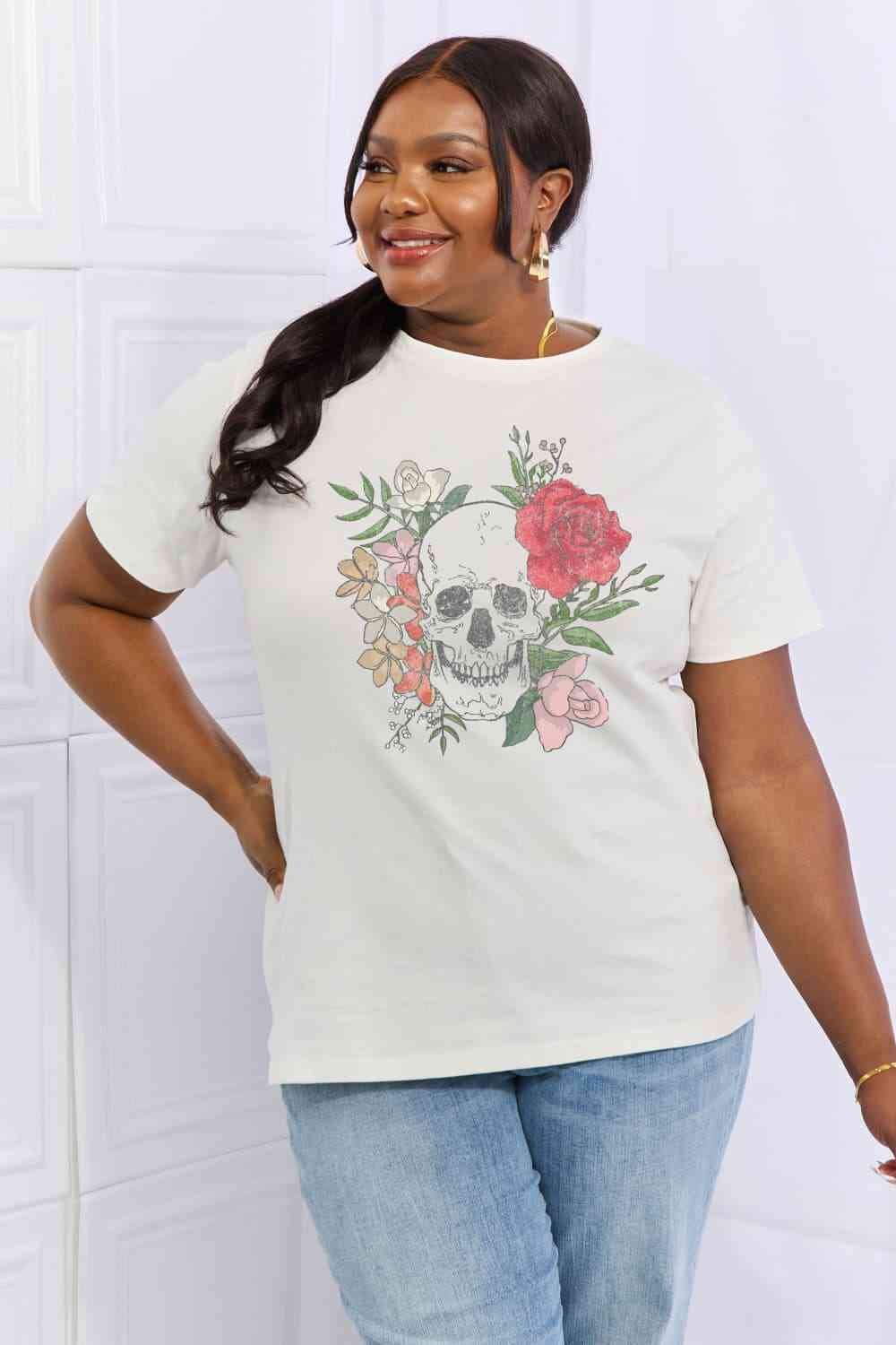 Simply Love Simply Love Full Size Skull
