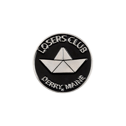 🎈 Losers Club Enamel Pin | Derry Maine Sewer Entrance Inspired Brooch