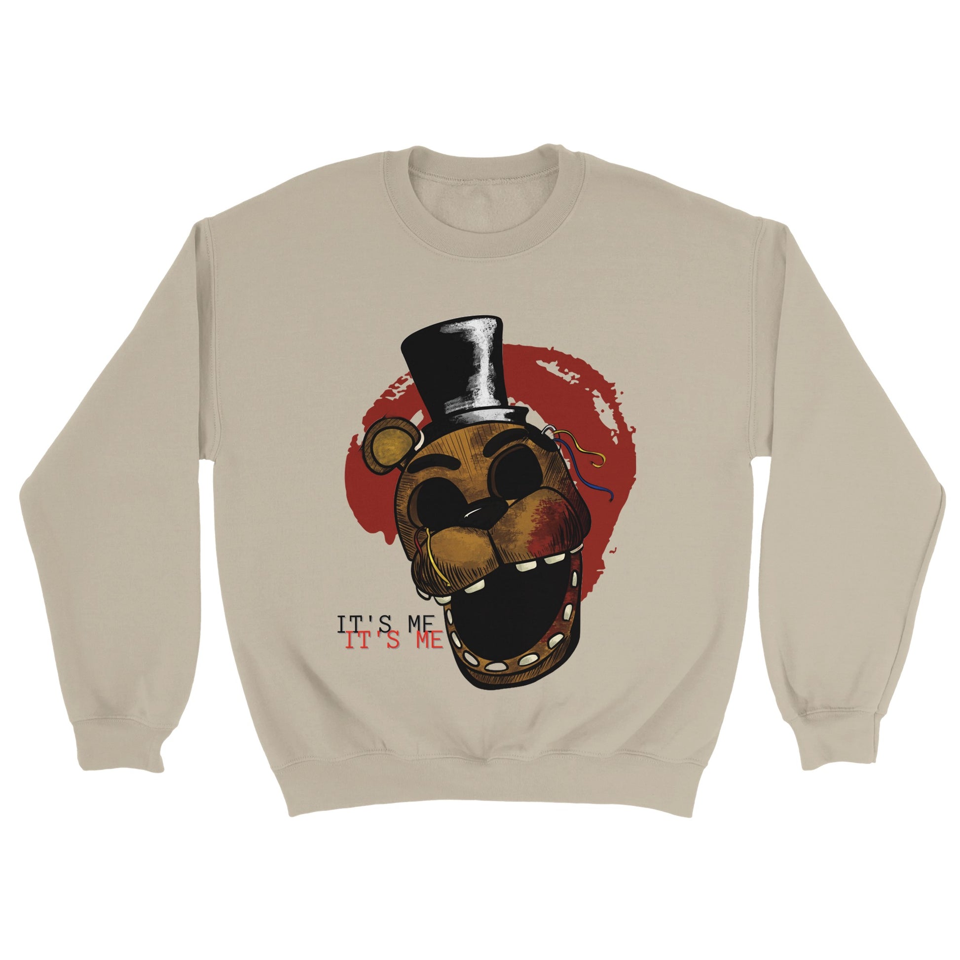 It's Me, 5NAF Classic Unisex Crewneck Sweatshirt | Print Material | FOR THE LOVE OF TEE-SHIRTS