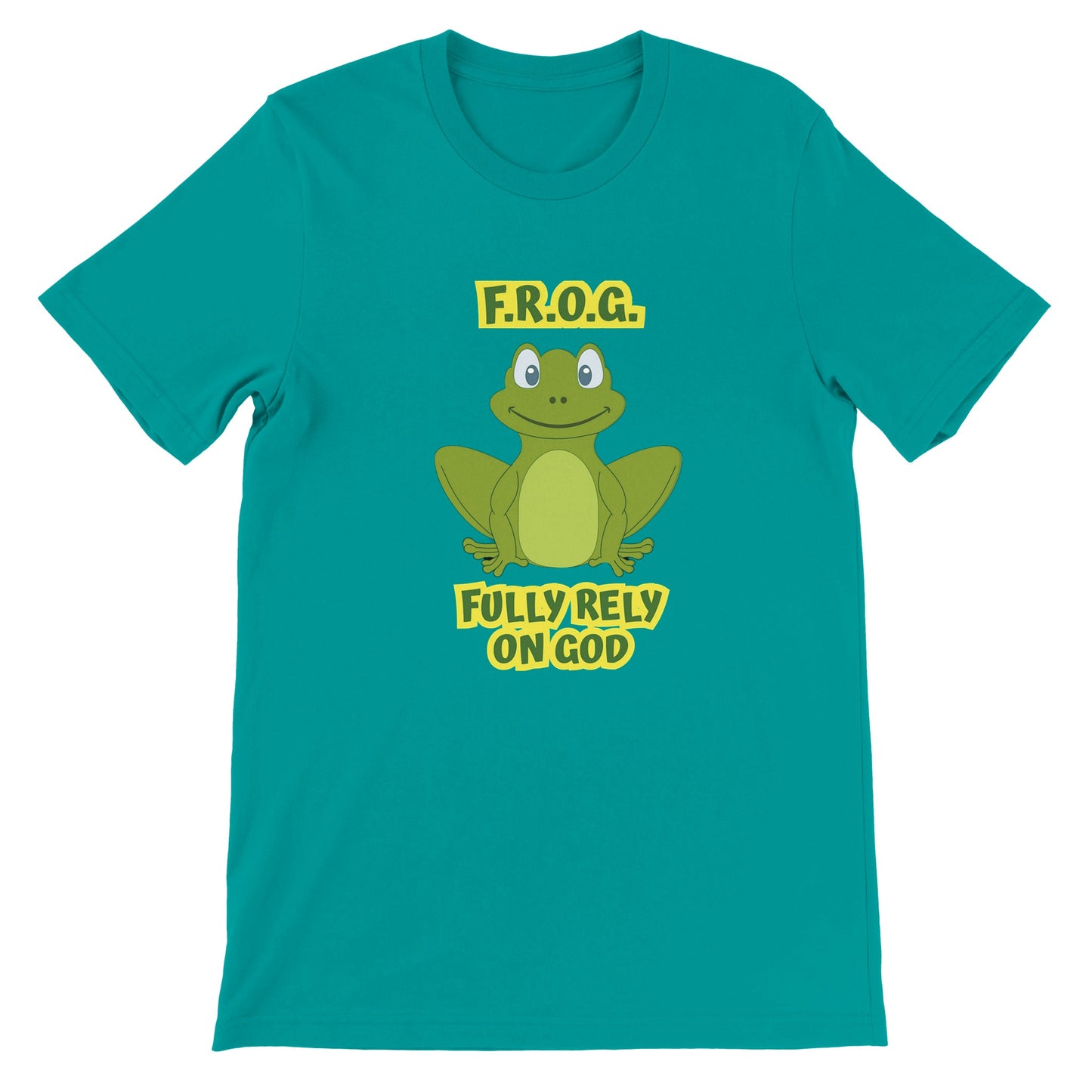 Frog - 经典婴儿圆领 T 恤 - 高级男女通用圆领 T 恤