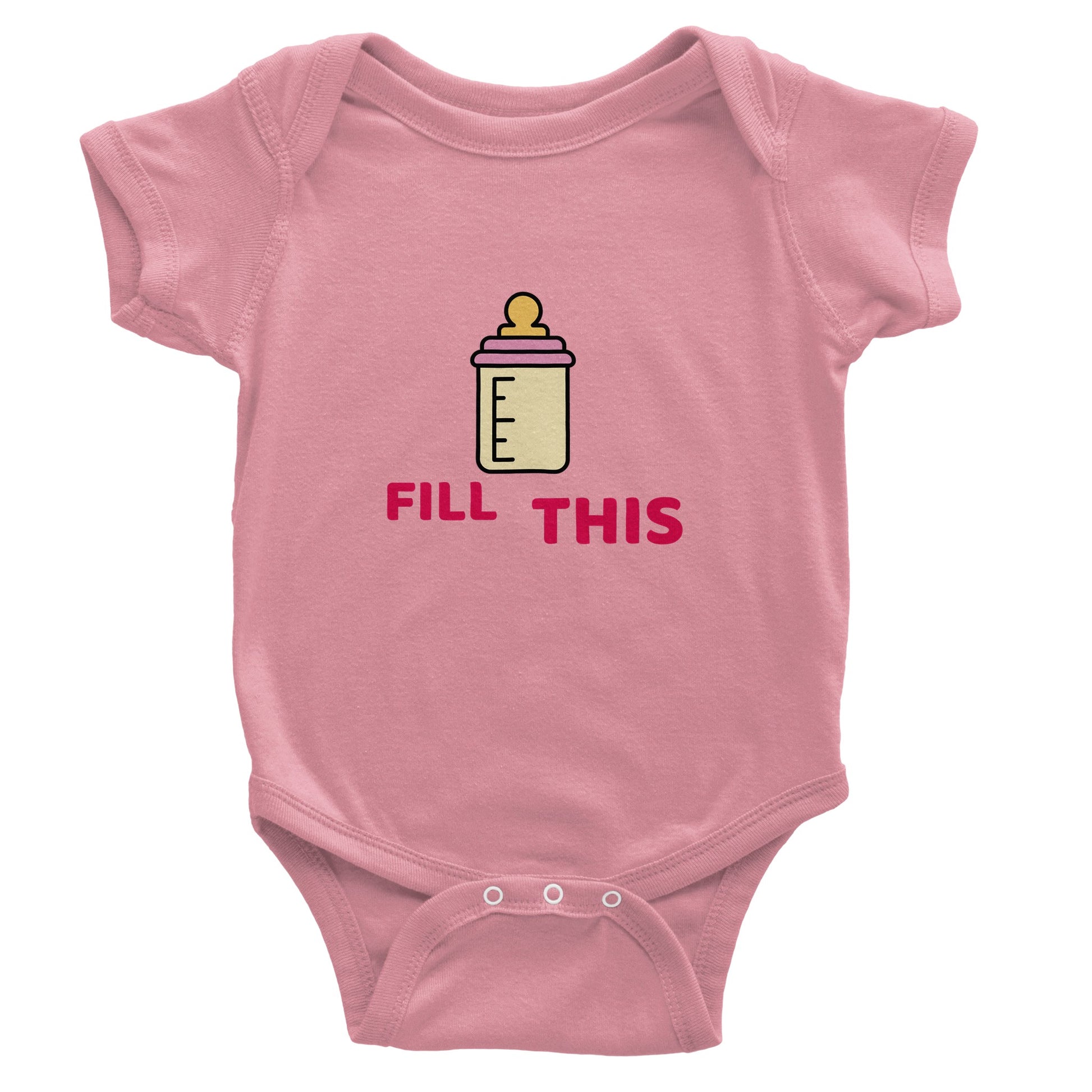 Fill this - Classic Baby Short Sleeve Bodysuit | Print Material | FOR THE LOVE OF TEE-SHIRTS