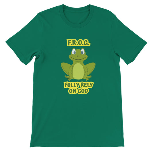 Frog - Classic Baby Crewneck T-shirt - Premium Unisex Crewneck T-shirt | Print Material | Kids | FOR THE LOVE OF TEE-SHIRTS