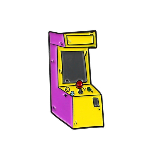 🕹️ Arcade Game Machine Enamel Pin | Retro Coin-Op Gaming Inspired