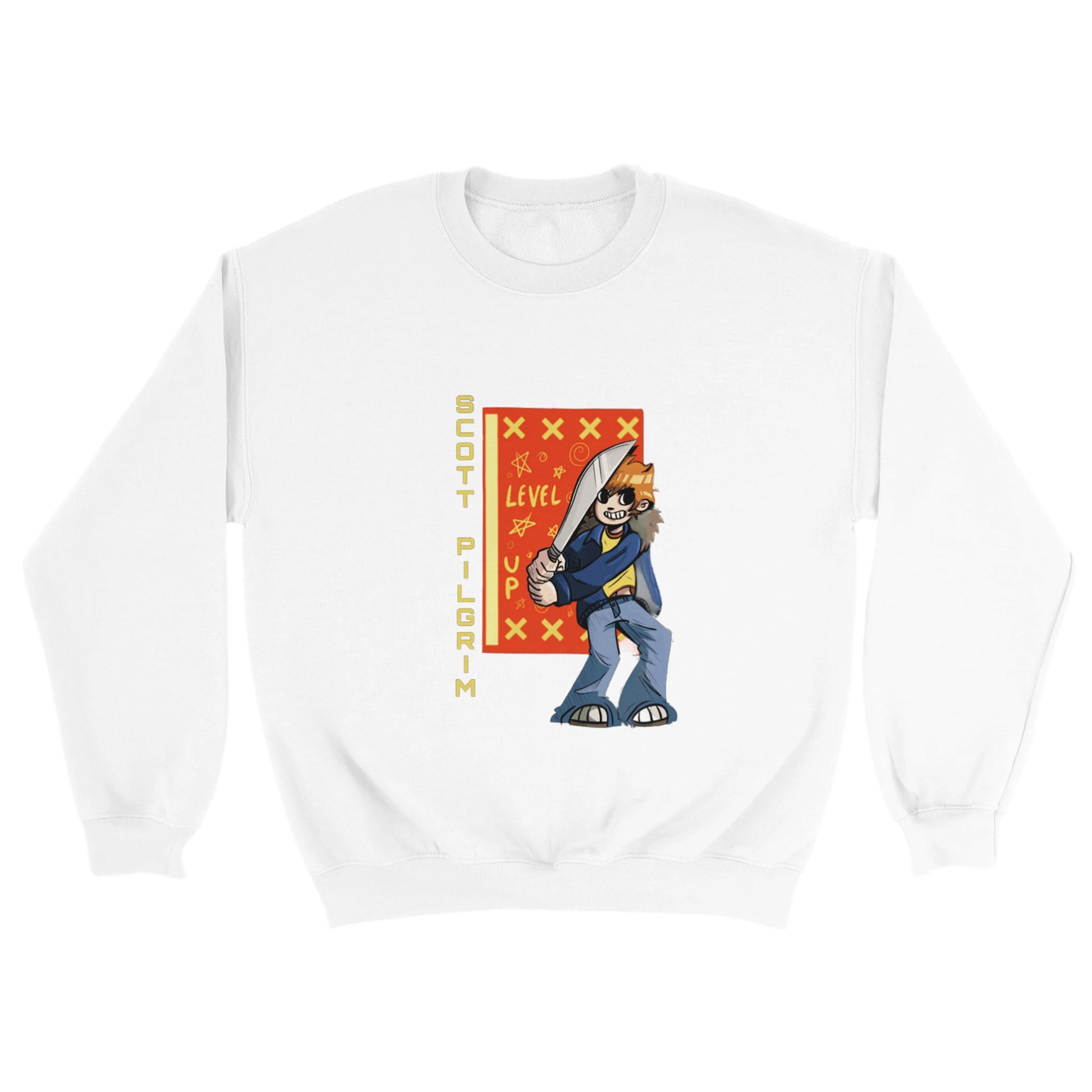 Scott Pilgrim Anime - Classic Unisex Crewneck Sweatshirt | Print Material | Cloeys Creation | FOR THE LOVE OF TEE-SHIRTS