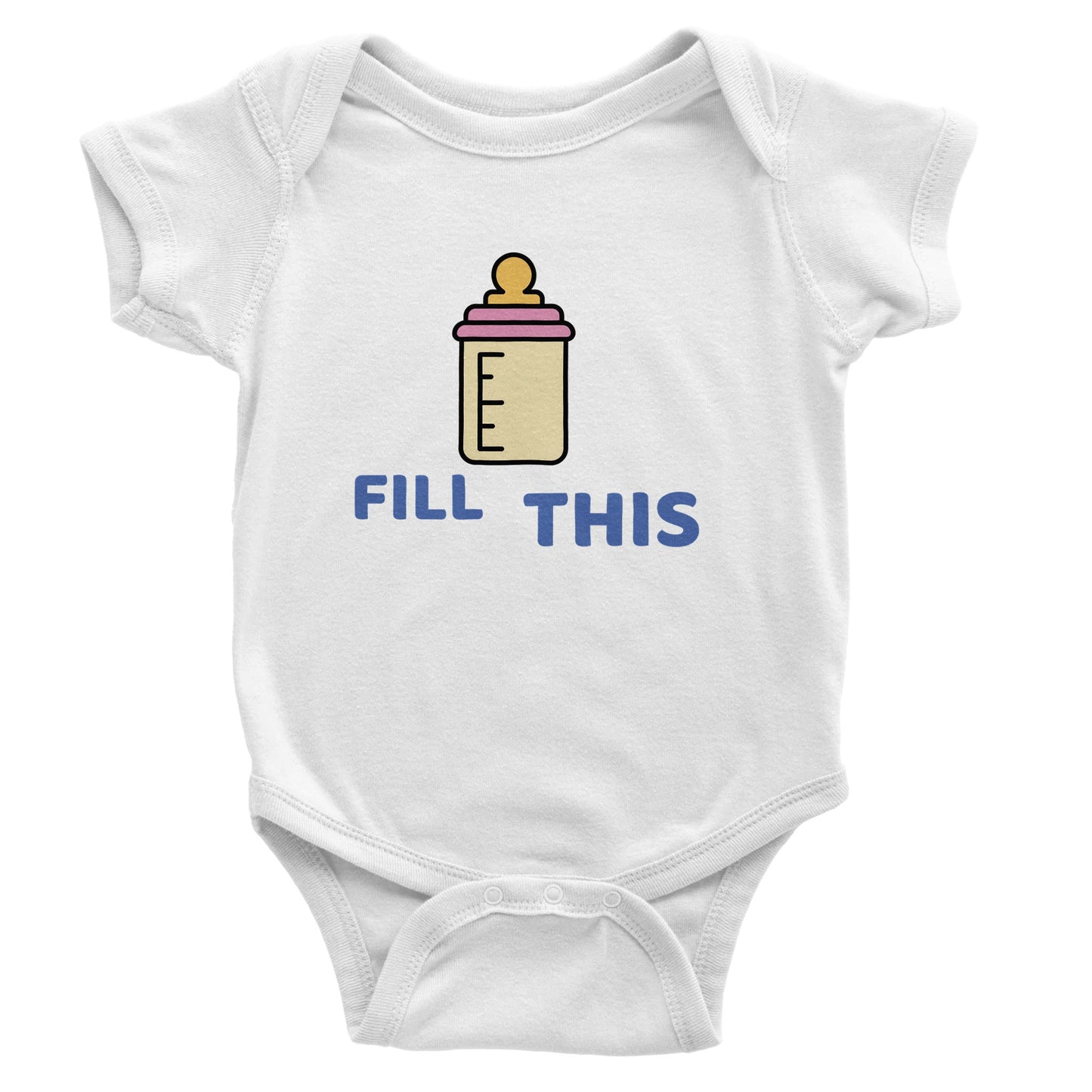 Fill this  - Classic Baby Short Sleeve Bodysuit