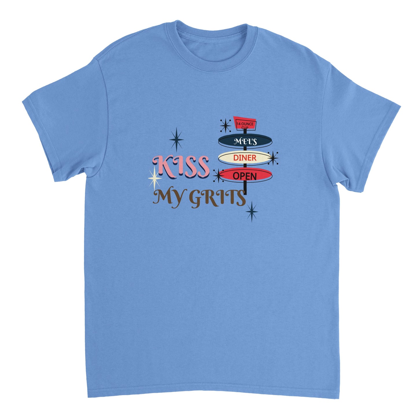 Kiss My Grits * Alice- Mel's Diner-Camiseta unisex de cuello redondo de peso pesado