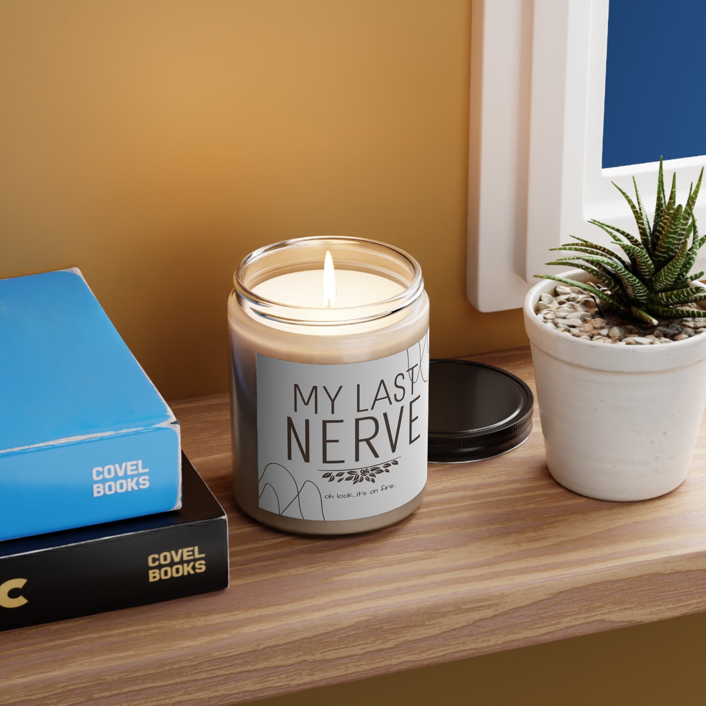 My Last Nerve Candle: Ignite Humor and Relaxation
