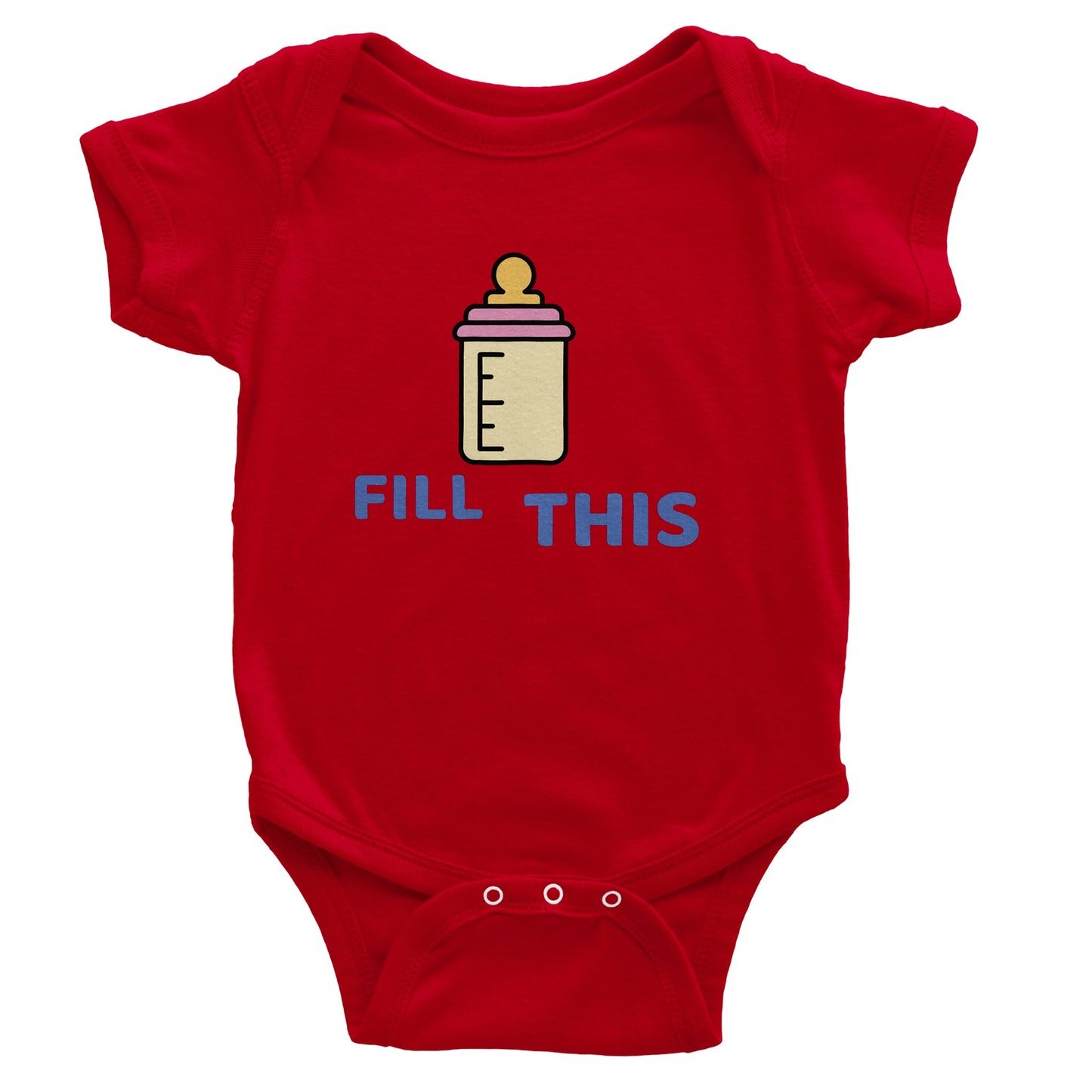 Fill this  - Classic Baby Short Sleeve Bodysuit