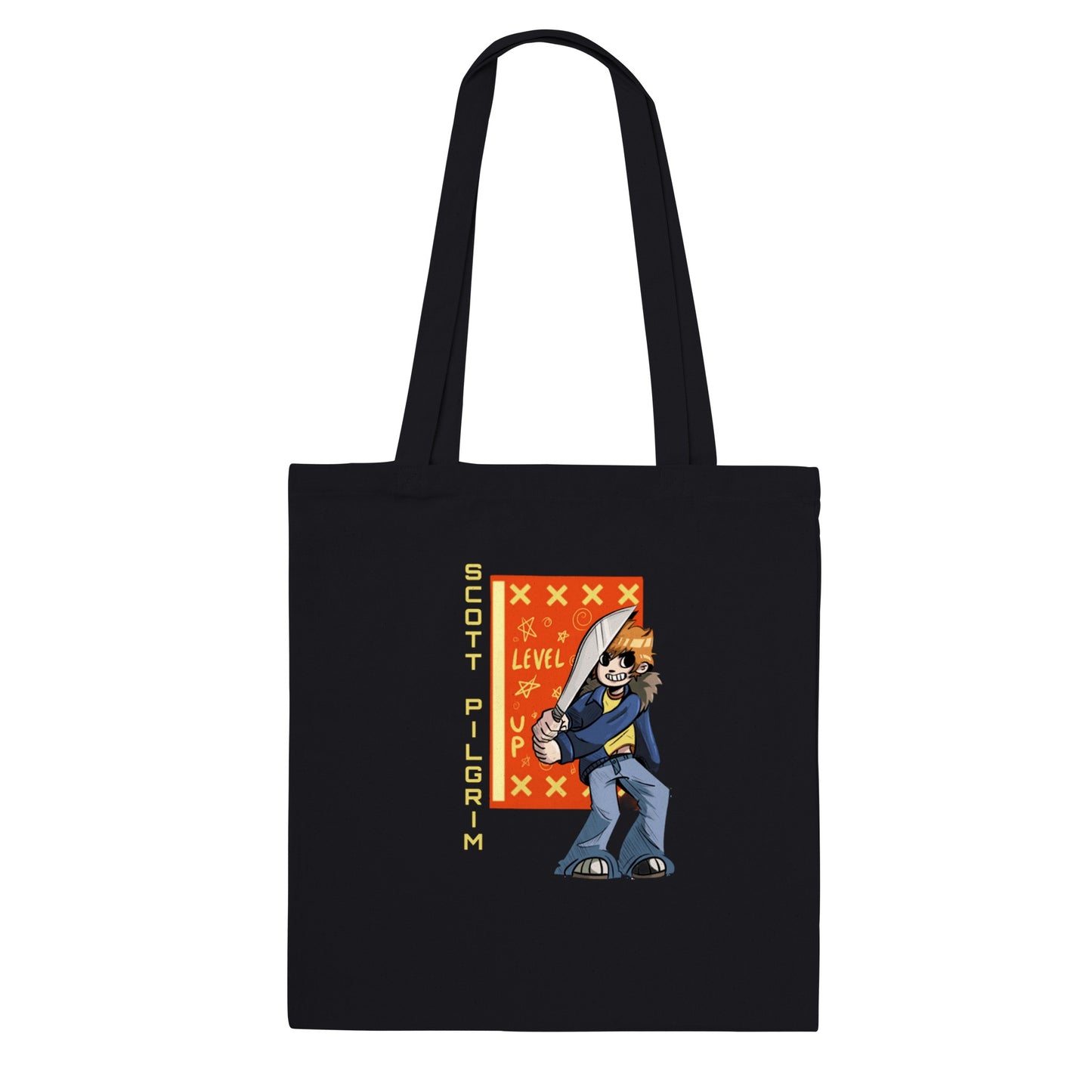 Scott Pilgrim Anime  - Classic Tote Bag | Print Material | FOR THE LOVE OF TEE-SHIRTS