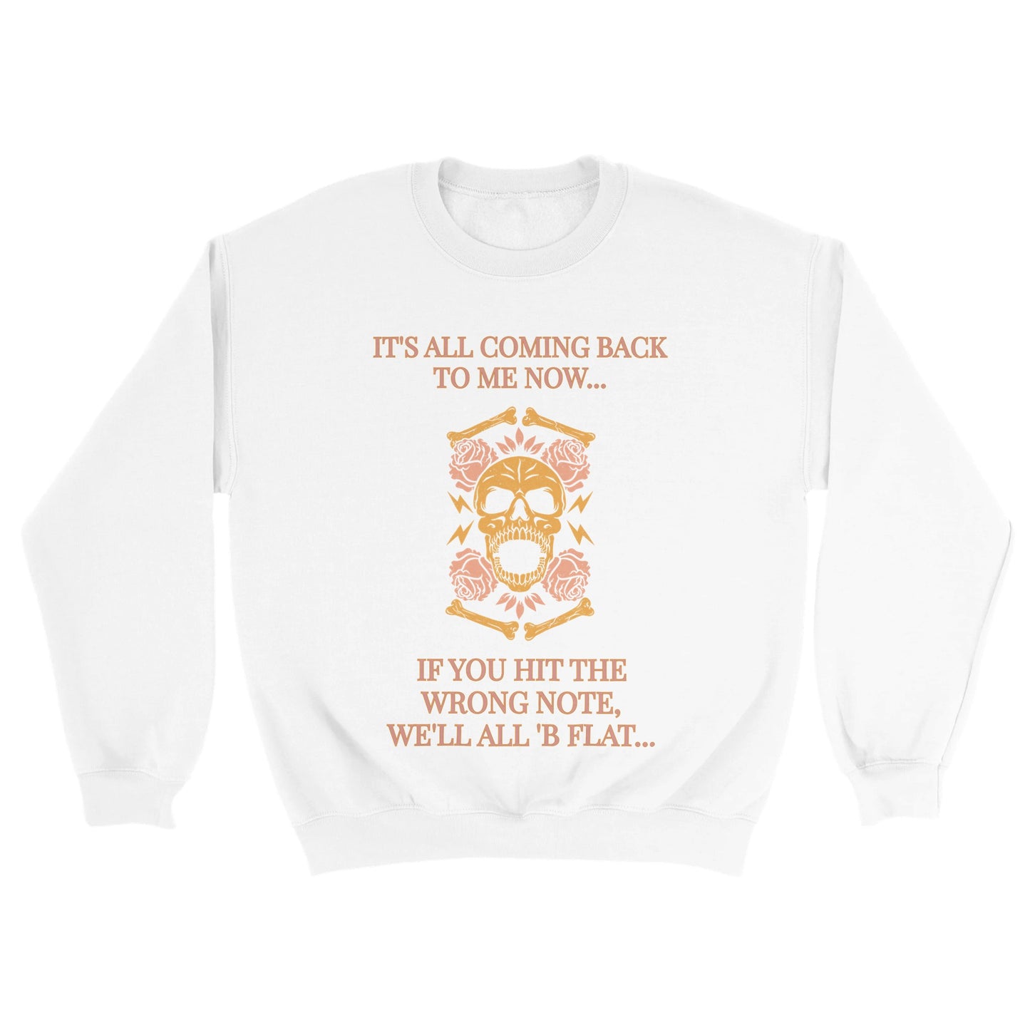 ITS ALL COMING BACK TO ME NOW- GOONIES - Classic Unisex Crewneck Sweatshirt | Print Material | FOR THE LOVE OF TEE-SHIRTS