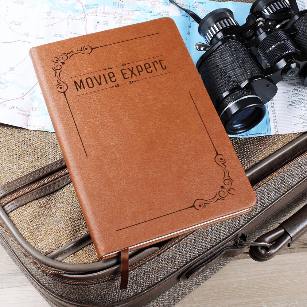 Movie Expert: Leather Journal