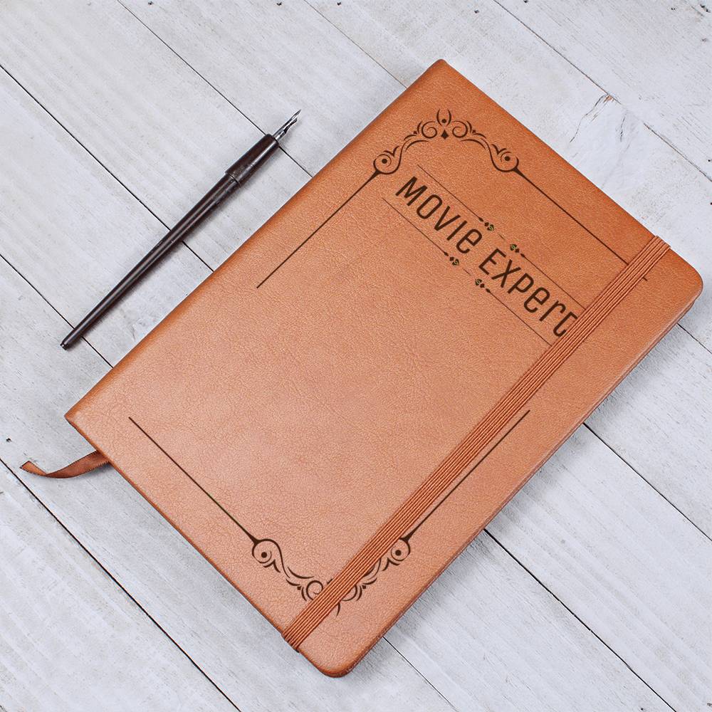 Movie Expert: Leather Journal | Jewelry | L10103, PT-2644, USER-282187 | ShineOn Fulfillment