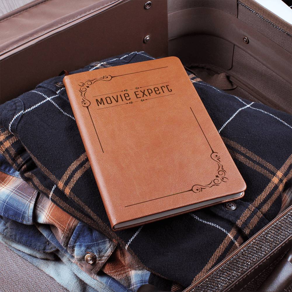 Movie Expert: Leather Journal