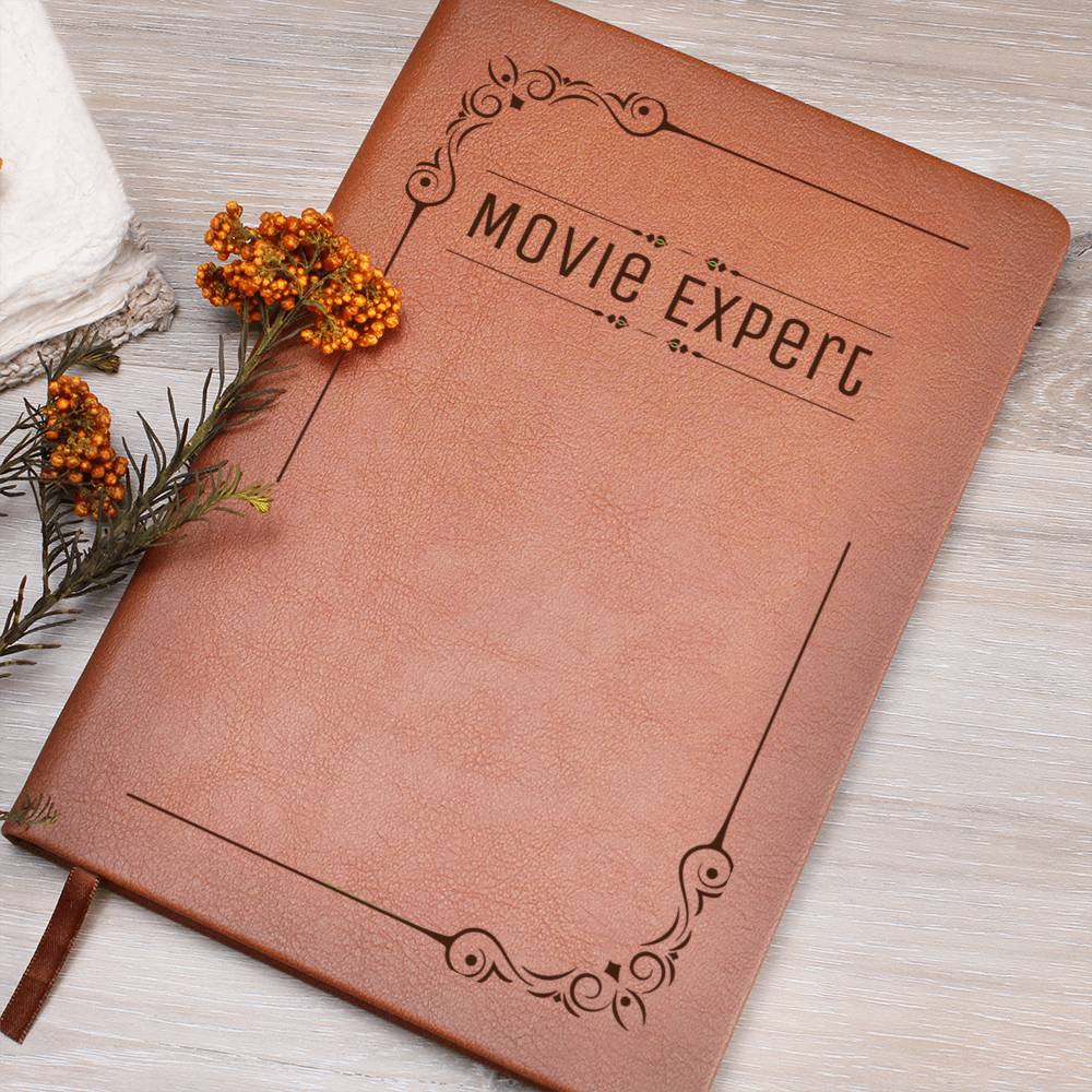 Movie Expert: Leather Journal