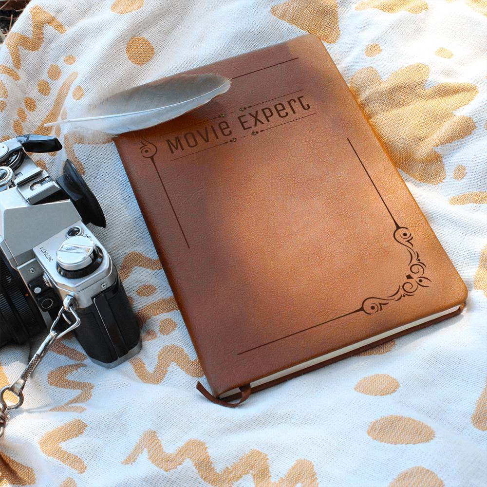 Movie Expert: Leather Journal