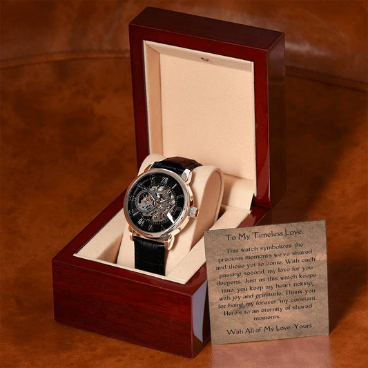 For Him: My Timeless Love | Jewelry | PB24-WOOD, PT-4320, USER-282187, W30044 | ShineOn Fulfillment