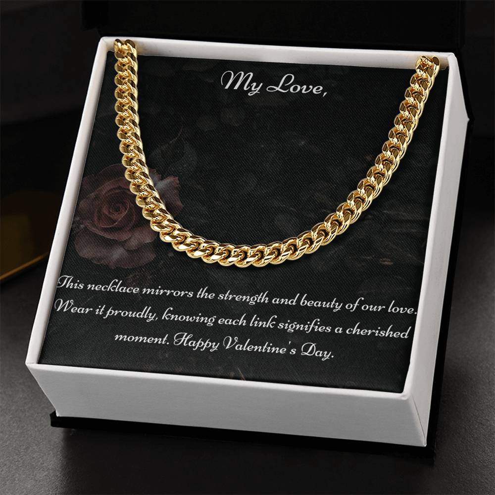 For Him: Valentine's Chain Necklace