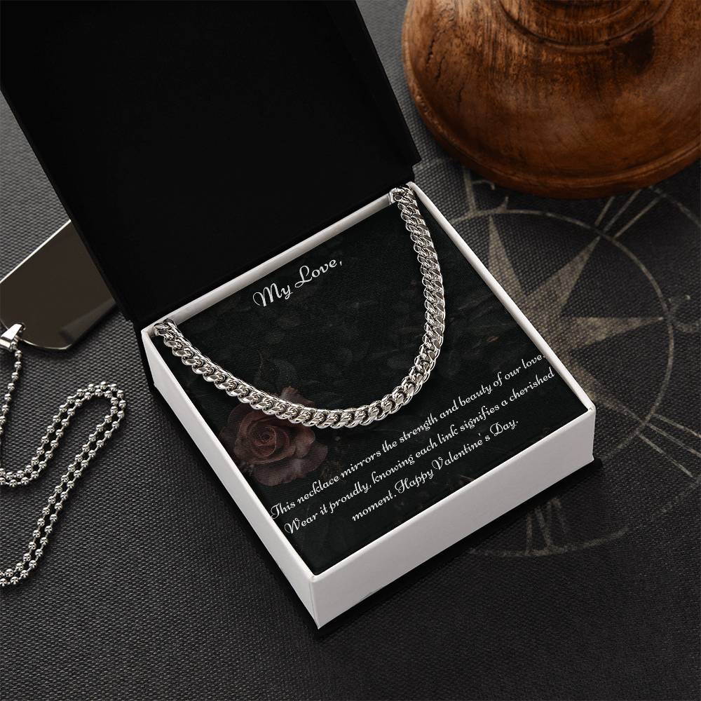 For Him: Valentine's Chain Necklace