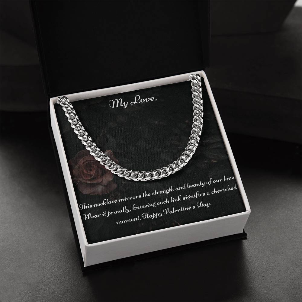 For Him: Valentine's Chain Necklace